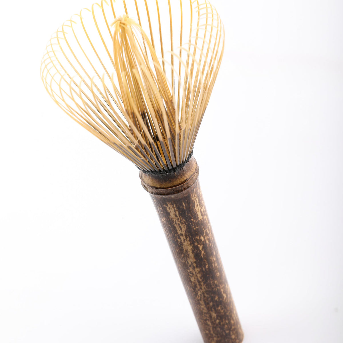 Purple Bamboo Whisk - Handmade in Japan by Kubo Sabun