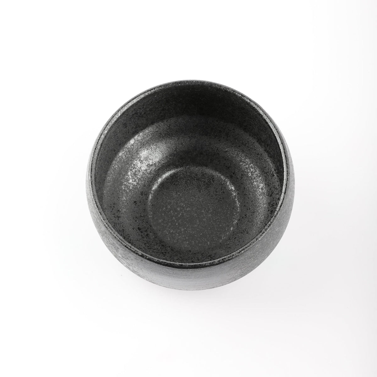Saikai Black matcha Bowl (Chawan) Made in Japan
